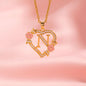 Golden Love Bloom Necklace