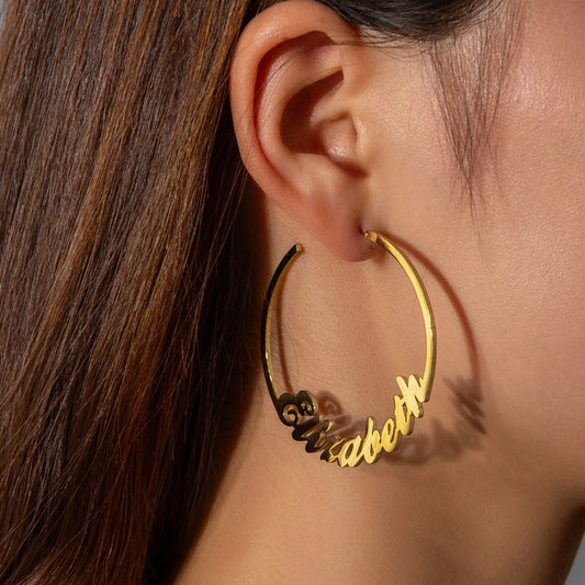 "Effortless Fashion Earrings in stainless steel – perfect minimalist studs for everyday wear."
