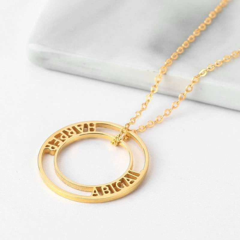 Heartfelt Name Pendant