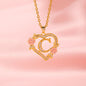 Golden Love Bloom Necklace