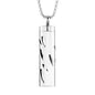 "Hollow stainless steel diffuser pendant for essential oils, available in multiple designs."
