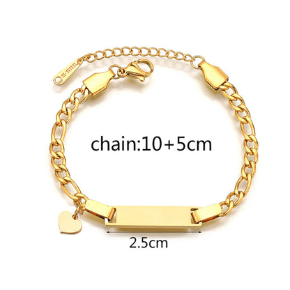 Personalized kids' bracelet